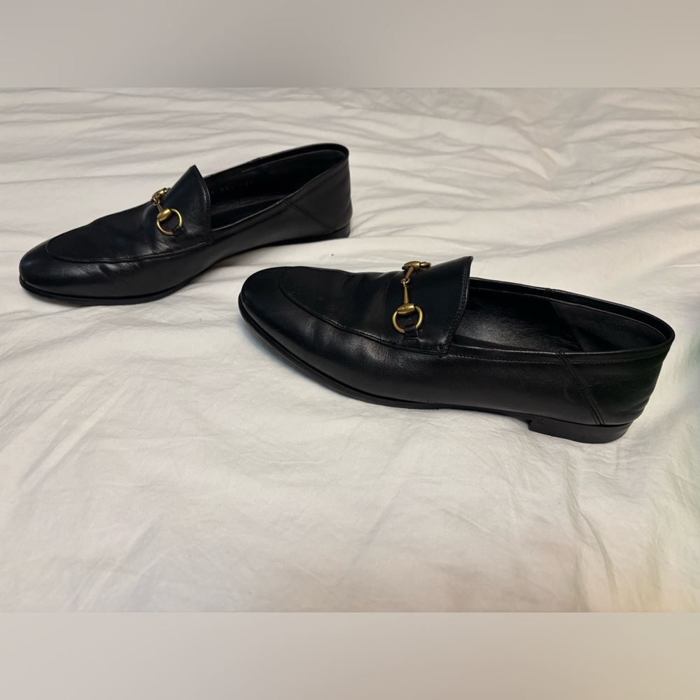 Women's GUCCI Brixton Collapsible Apron Toe Loafer - Picture 5 of 11